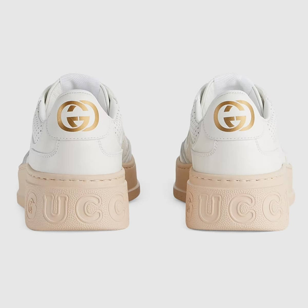 【GUCCI】2023新限定カラー！男女兼用 GGエンボス  スニーカー