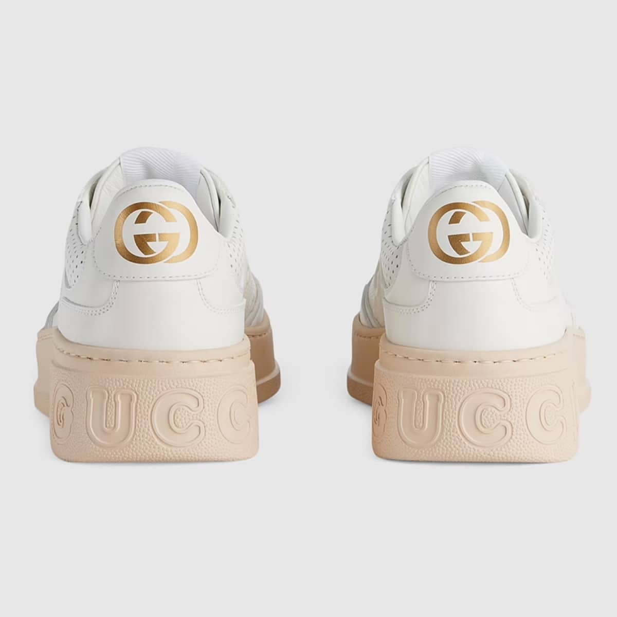 【GUCCI】2023新限定カラー！男女兼用 GGエンボス  スニーカー