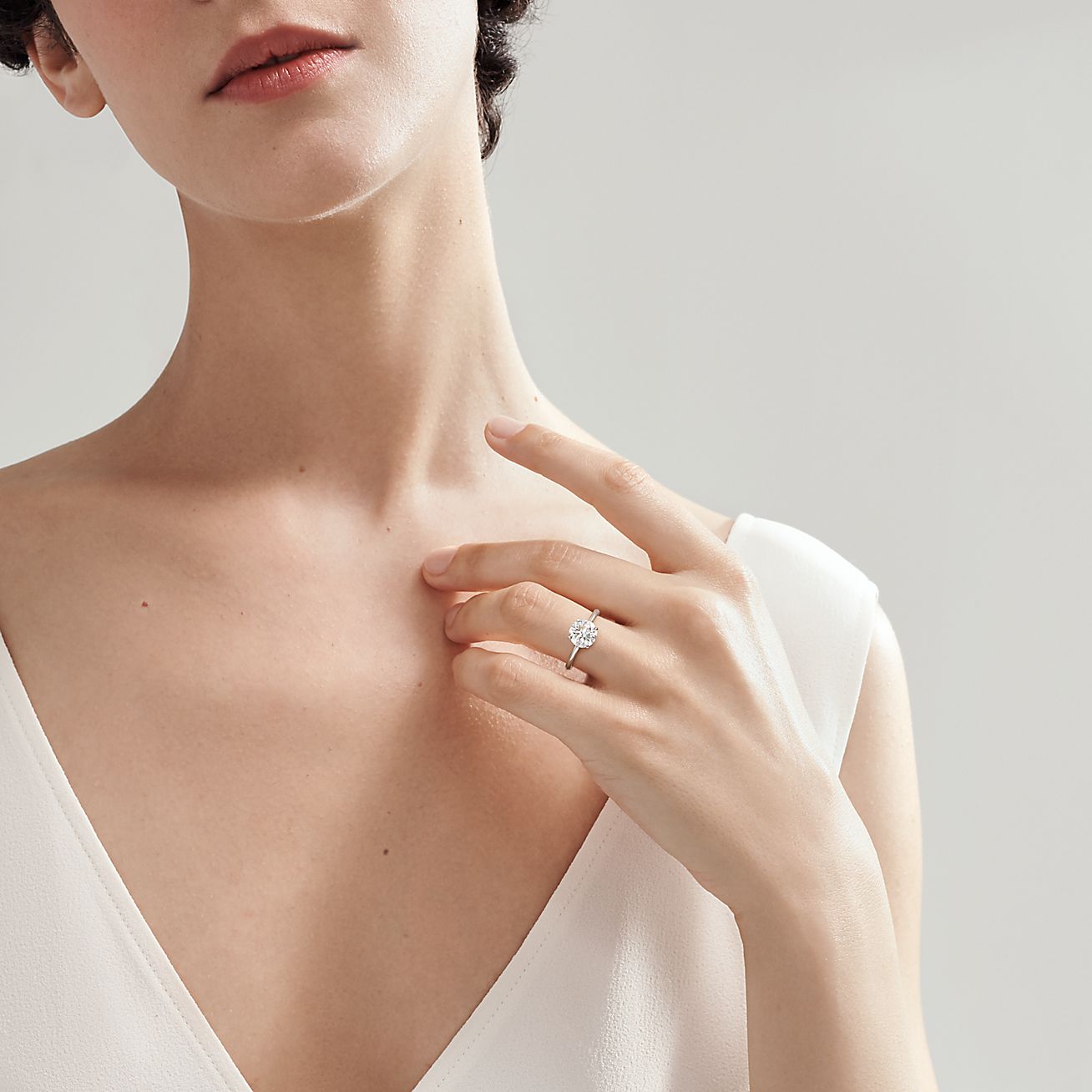 【Tiffany&Co.】🌹「CLASSY.」雑誌掲載🌹堀田 茜さんが推す！💕ドラマ『恋はつづくよどこまでも』で着用!💖Tiffany True®  指輪💍一生大切にします！